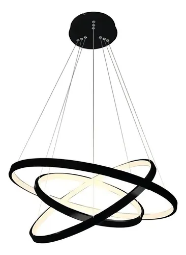 PENDENTE INFINITY LED 60W PT 3000/4000/6500K - CÓDIGO: 742220004