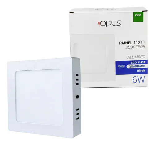 PAINEL DE SOB QDR 6W 6500K 360LM - CÓDIGO: 31439