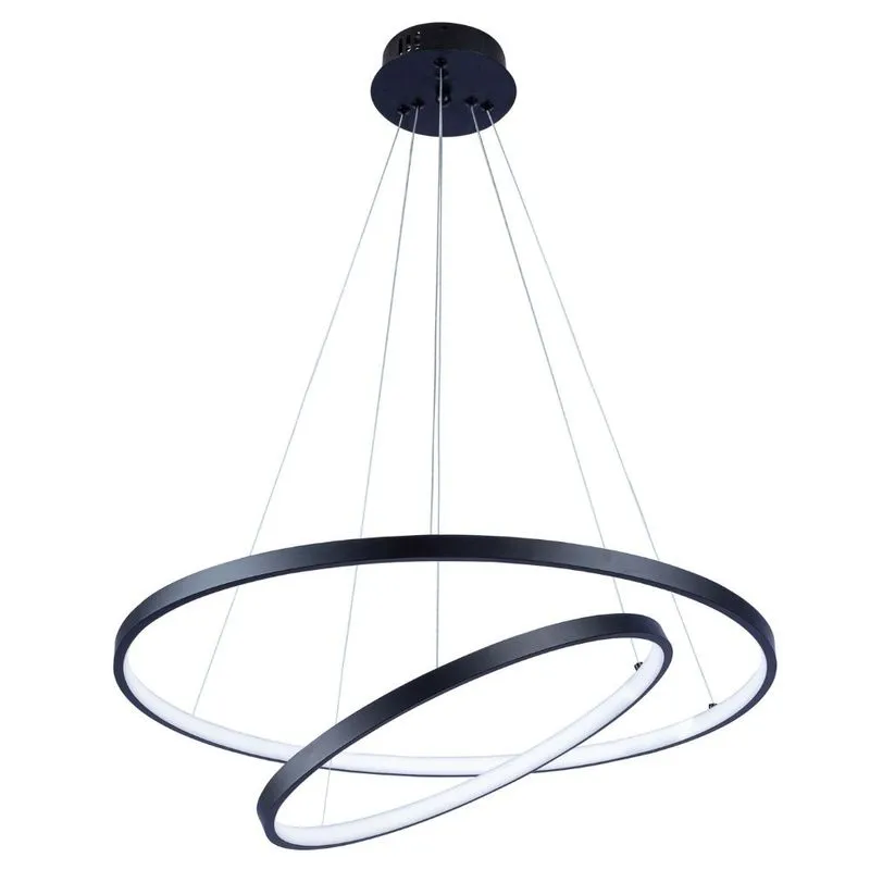 PENDENTE MAJESTIC 3 ANEIS 20X40X60CM PT 3000/4000/6500K - CÓDIGO: 742220015