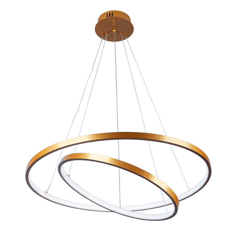 PENDENTE MAJESTIC 2 ANEIS 40X60CM BC 3000/4000/6500K - CÓDIGO: 742220012