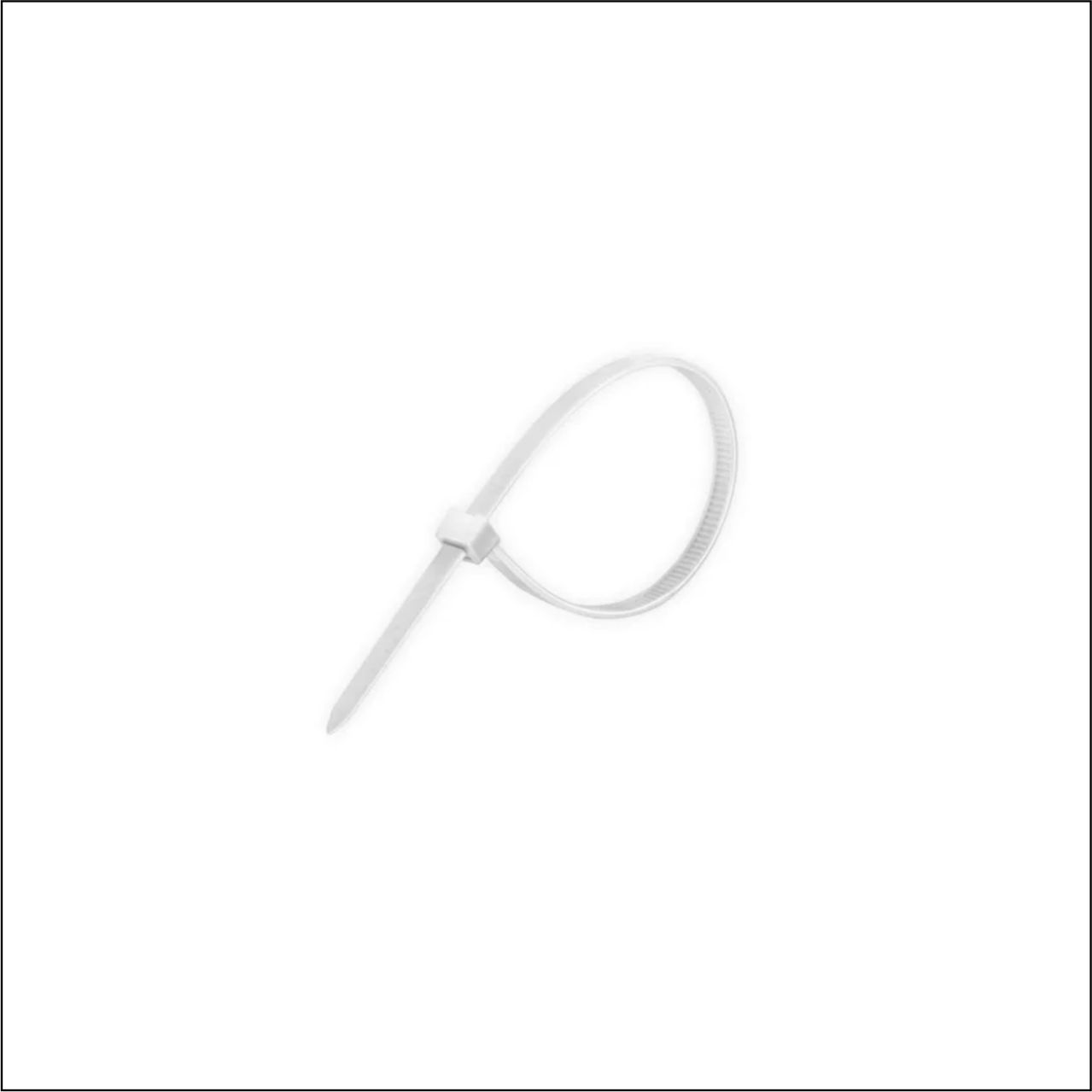 ABRAÇADEIRA DE PLASTICO TRANSP 2,5X100 - CÓDIGO: 8872