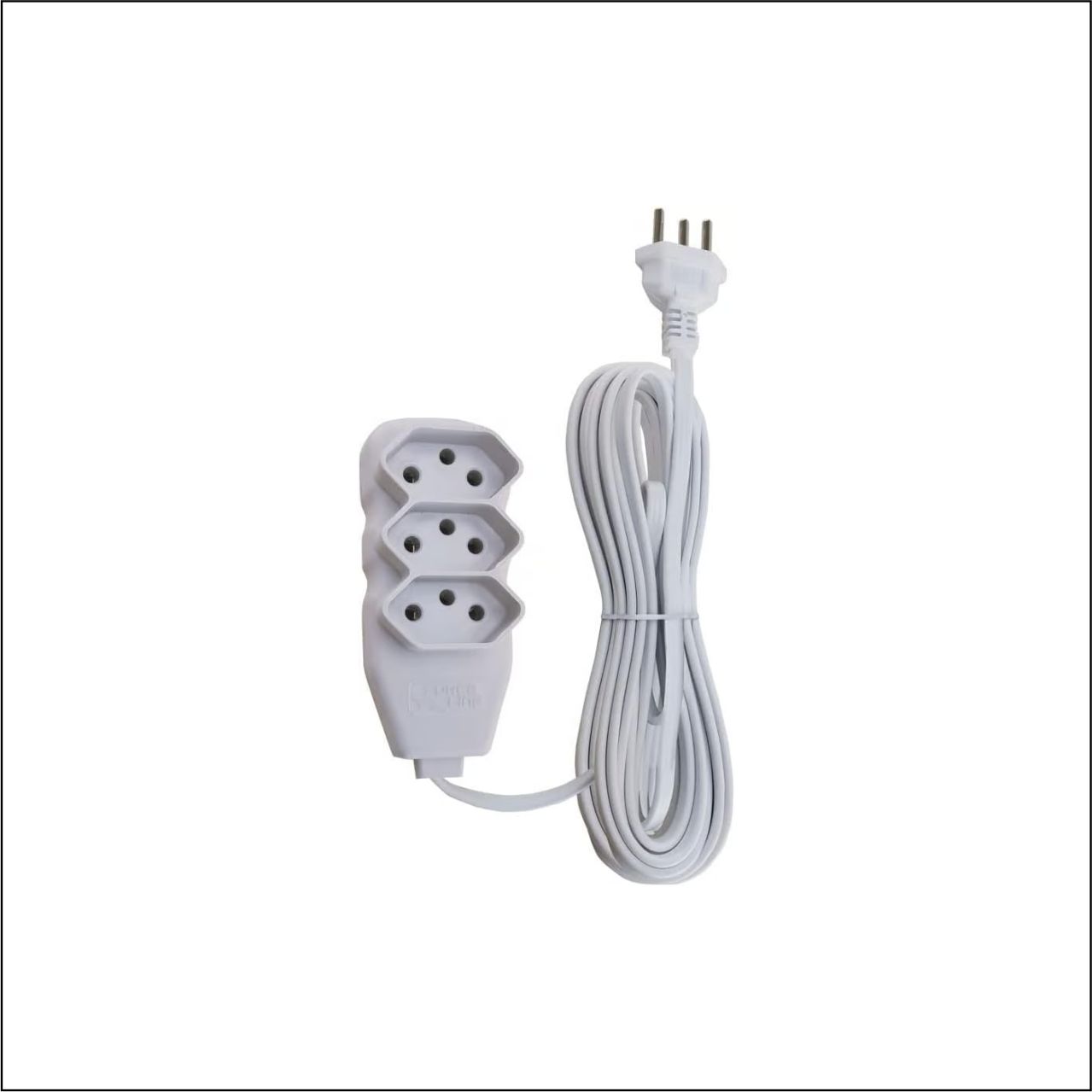 EXTENSAO 2P+T 0,75 10A BCA 5MTS - CÓDIGO: 180200251