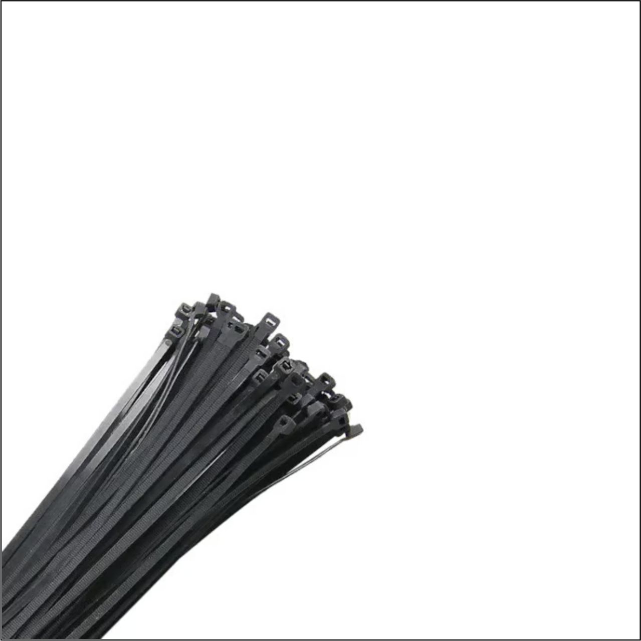 ABRAÇADEIRA DE PLAST PT 2,5X100 - CÓDIGO: 8861