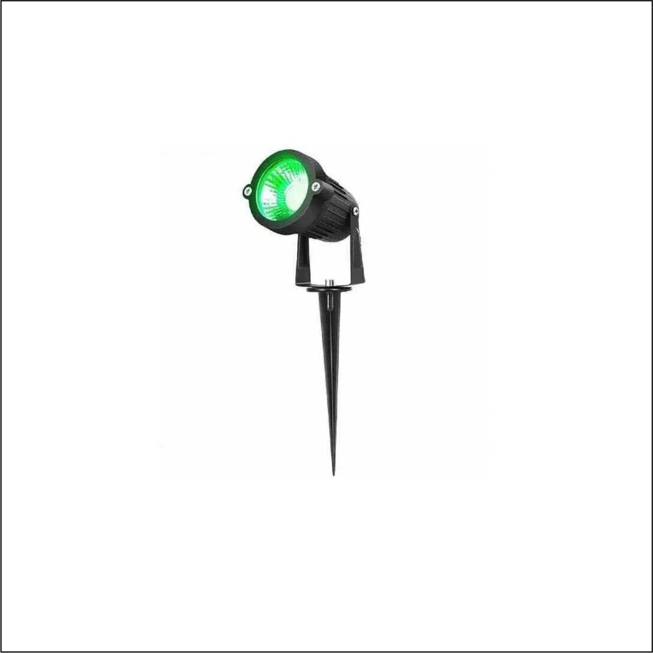 LUMINÁRIA ESPETO JARDIM 5W VERDE IP65 - CÓDIGO: BLGR-5DVD