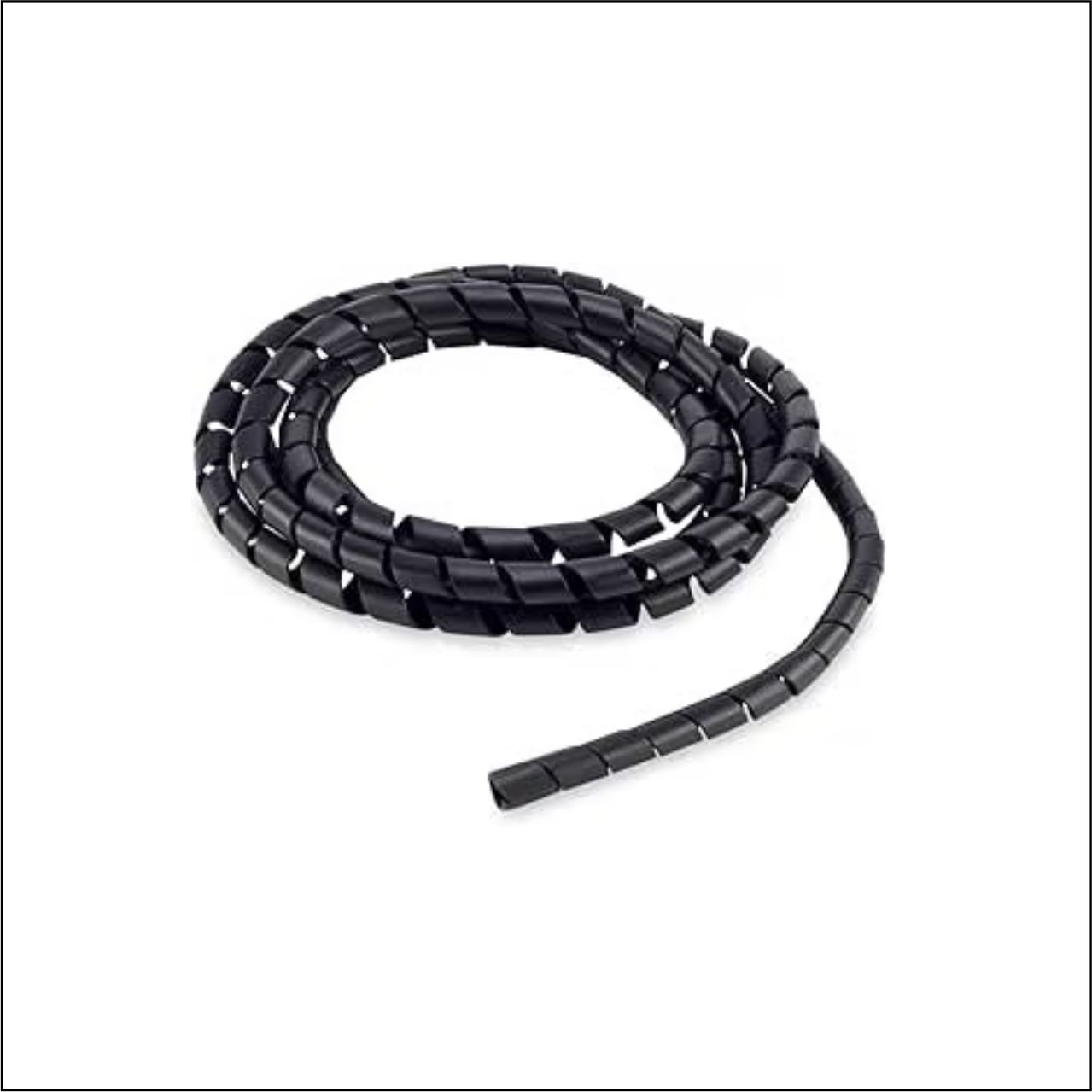 ORGANIZADOR DE CABOS ESPIRAL 12MM PTO 1, - CÓDIGO: 101200030