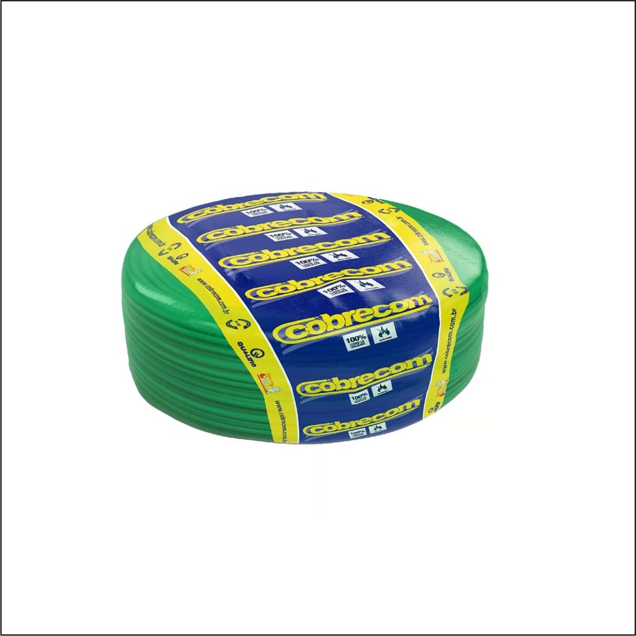 CABO FLEX 10,0MM 750V VD - CÓDIGO: 1150805401 - VENDIDO POR METRO