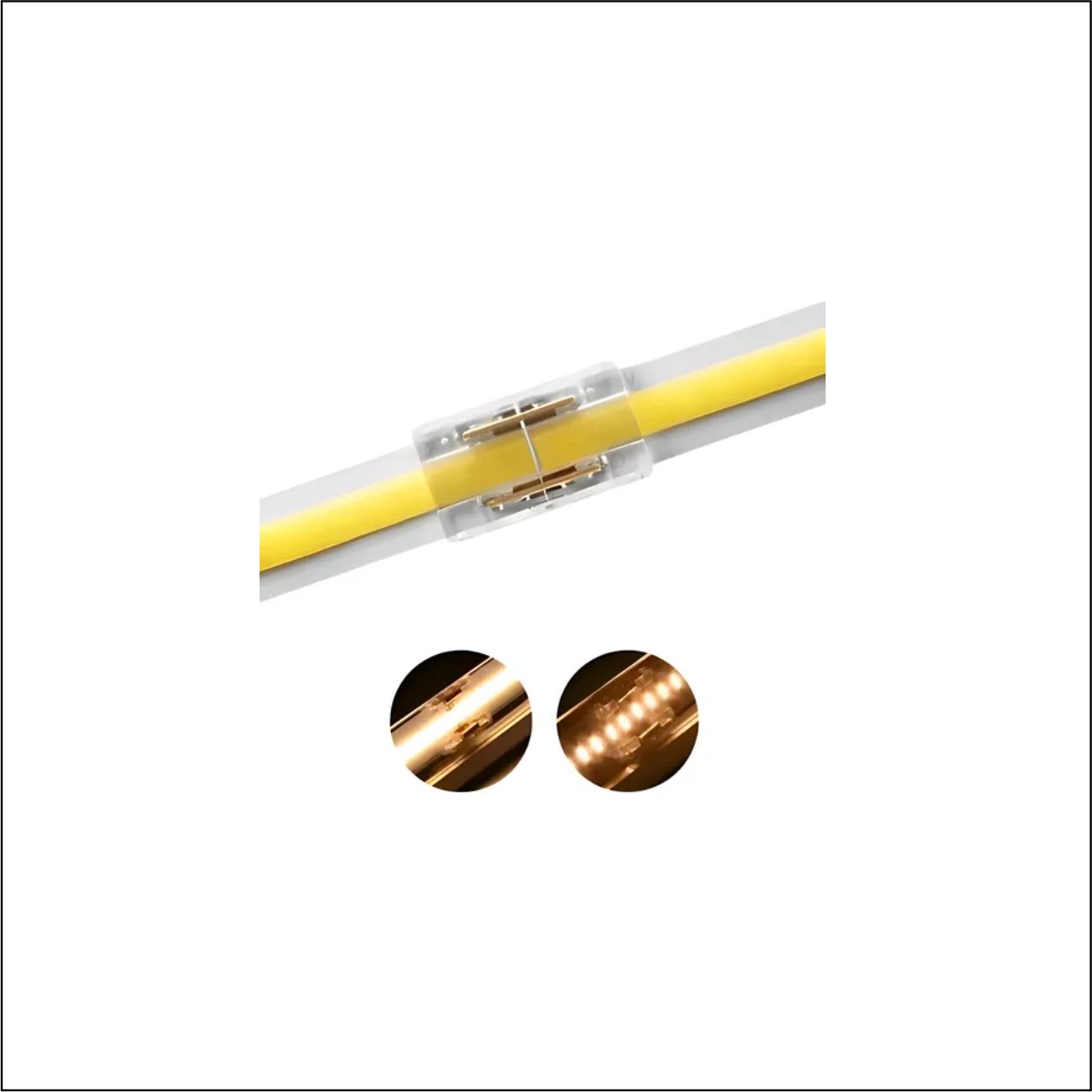 EMENDA LINEAR P/ FITA LED 8MM - CÓDIGO: 86701