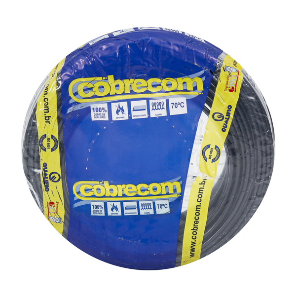CABO FLEX 4,0MM 750V PT - CÓDIGO: 1150604401 - VENDIDO POR METRO