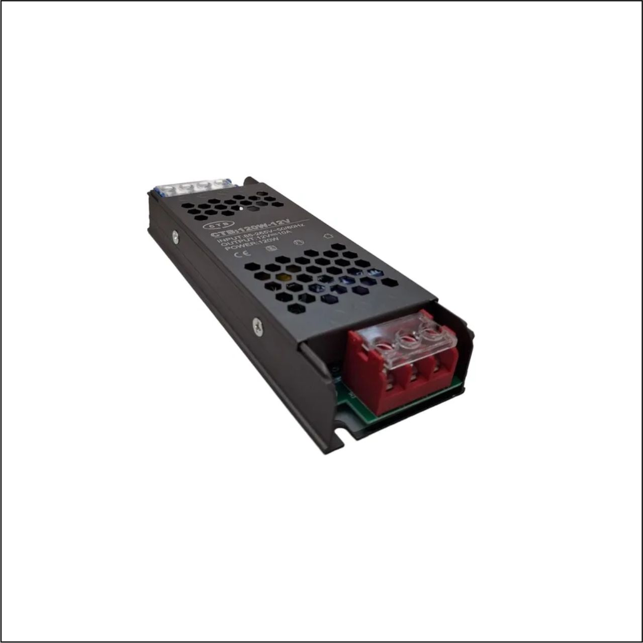 FONTE CHAVEADA MINI 120W 12V 10A - CÓDIGO: BMSM-120W/12VDC