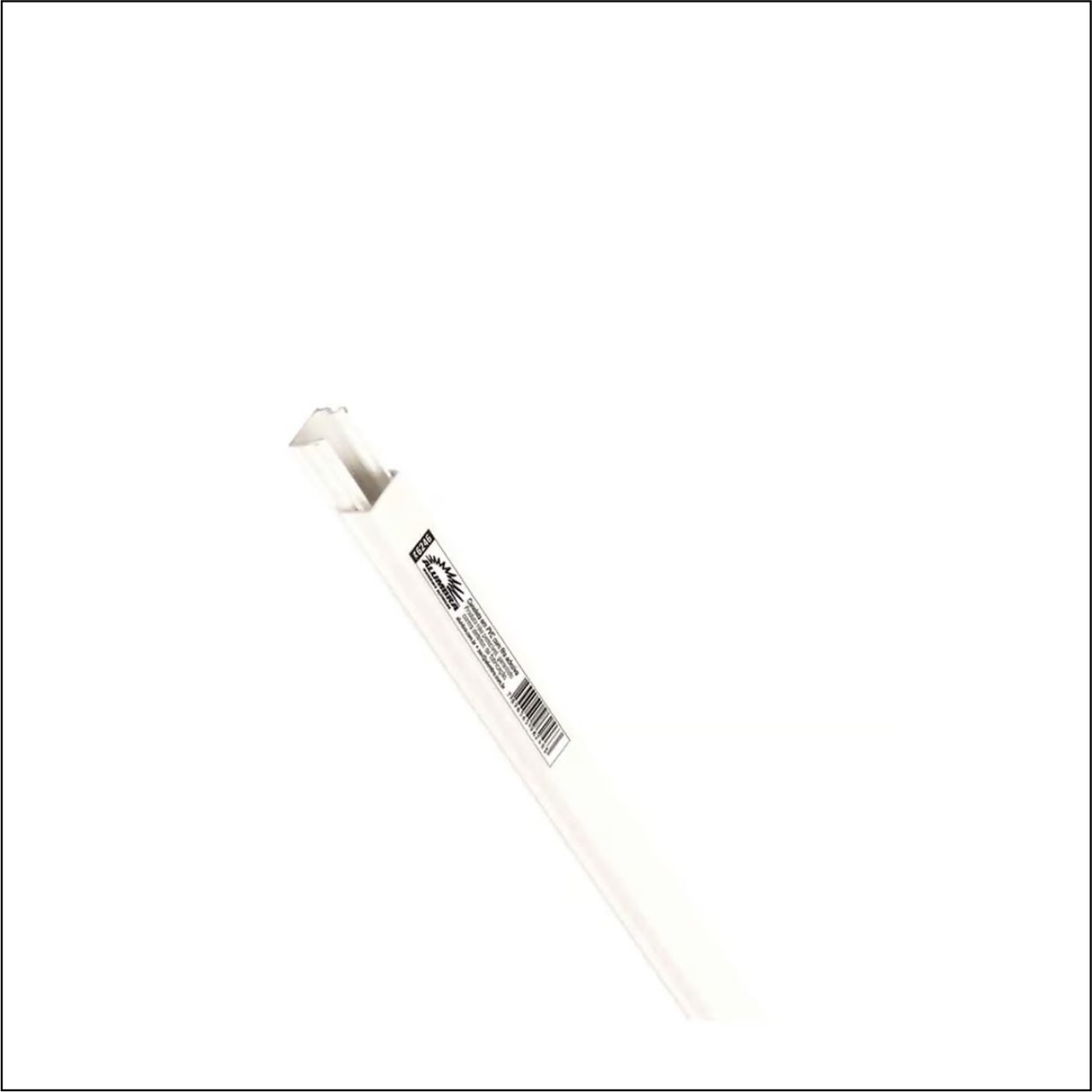 CANALETA BR 10X10X2000 C/FITA ADESIVA - CÓDIGO: 6246