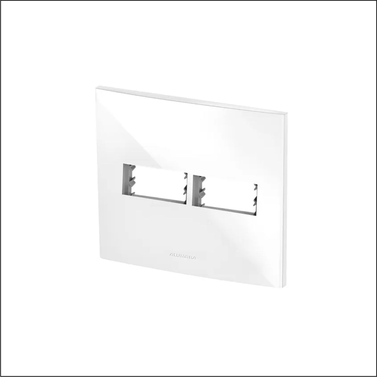 PLACA C/SUP 4X4 2MOD BR - CÓDIGO: 6411