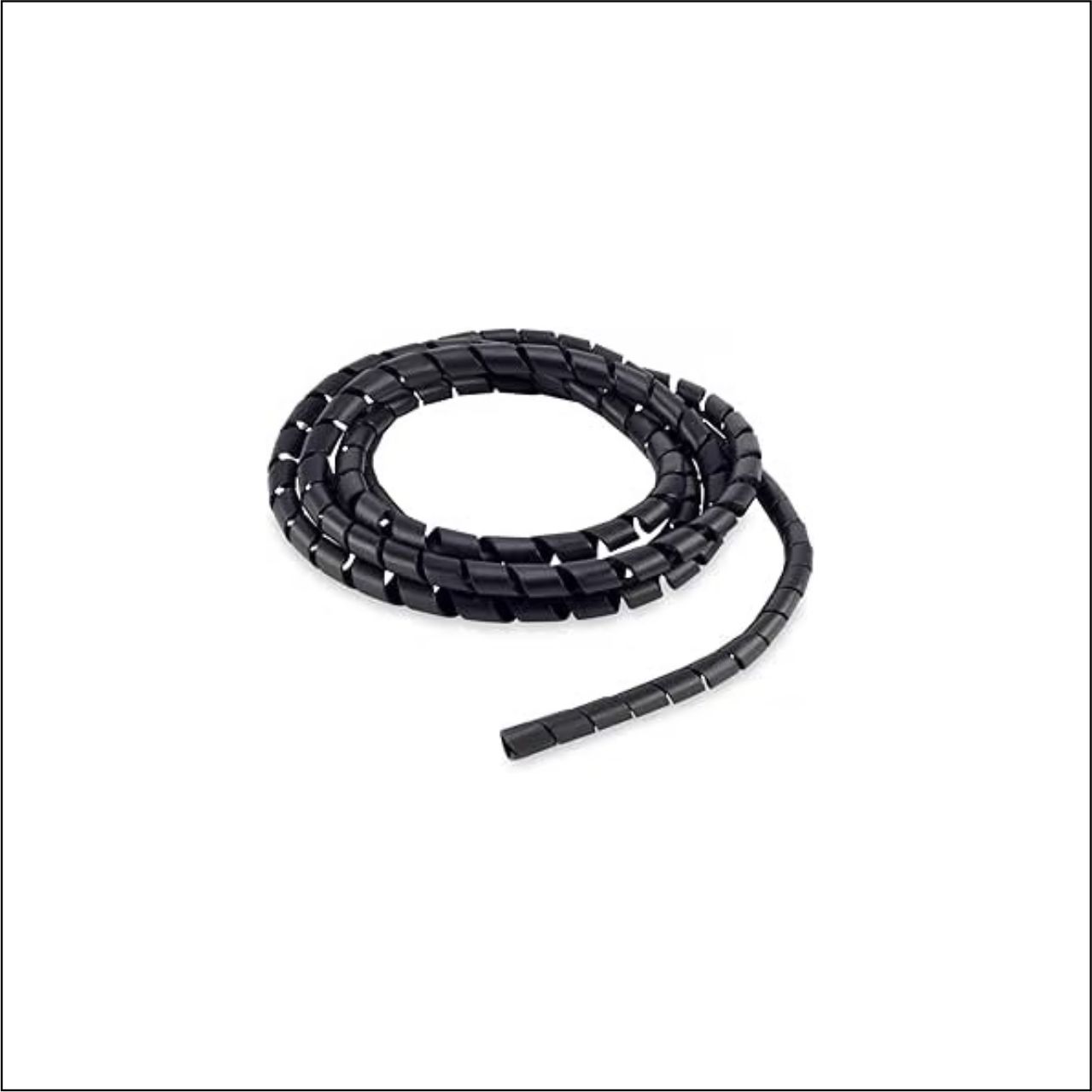 ORGANIZADOR DE CABOS ESPIRAL 12MM PTO 3M - CÓDIGO: 101200031