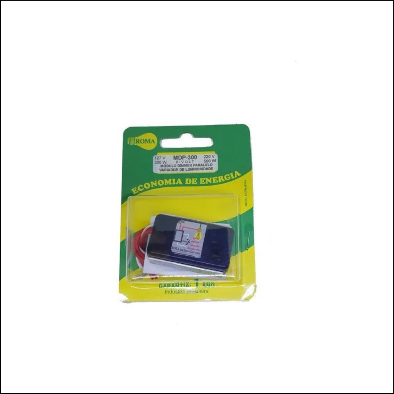 MODULO DIMMER PARALELO 300W C/MEMORIA - CÓDIGO: MDP300