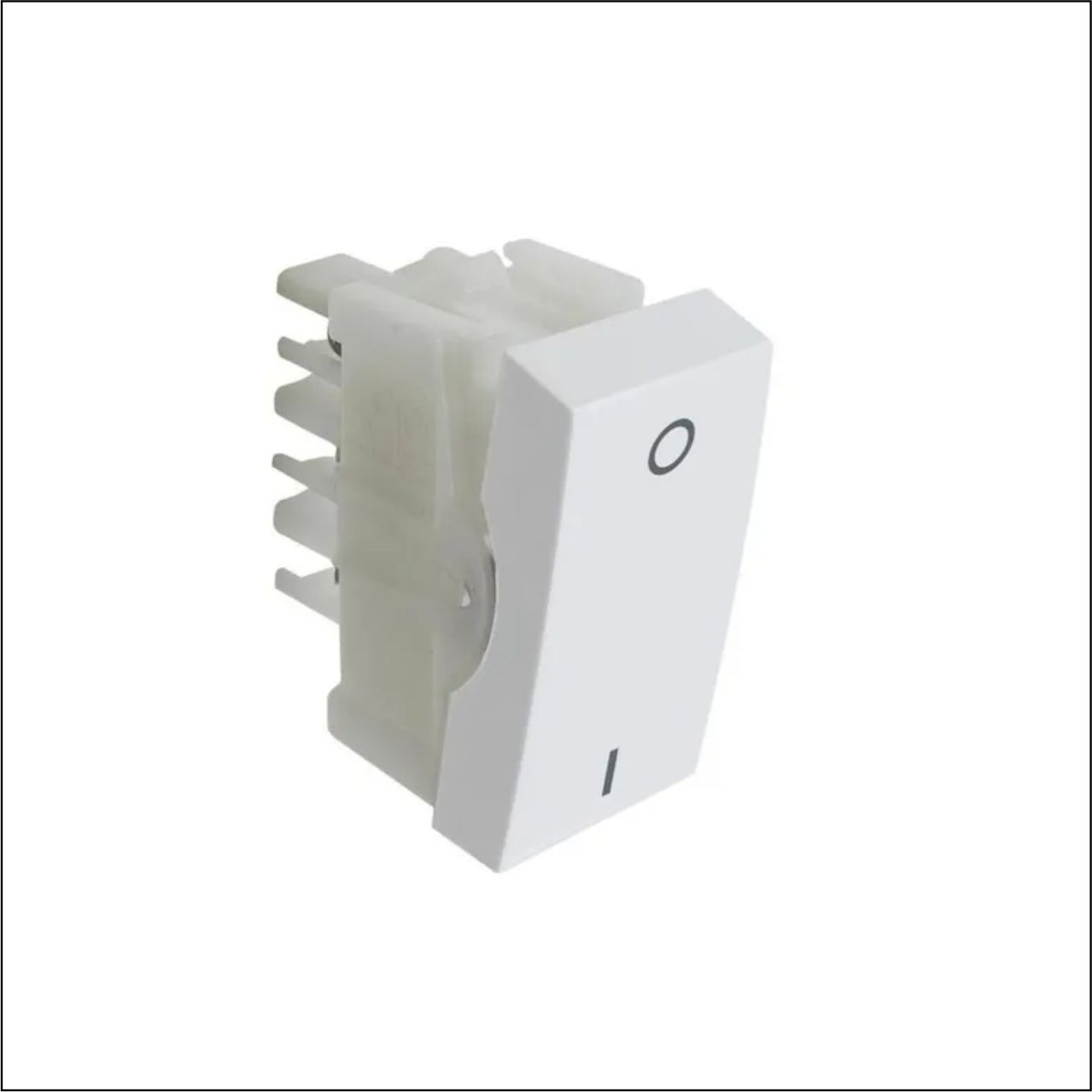 INTERRUPTOR PARALELO 10A 220V BRANCO SIENA - CÓDIGO: 6012