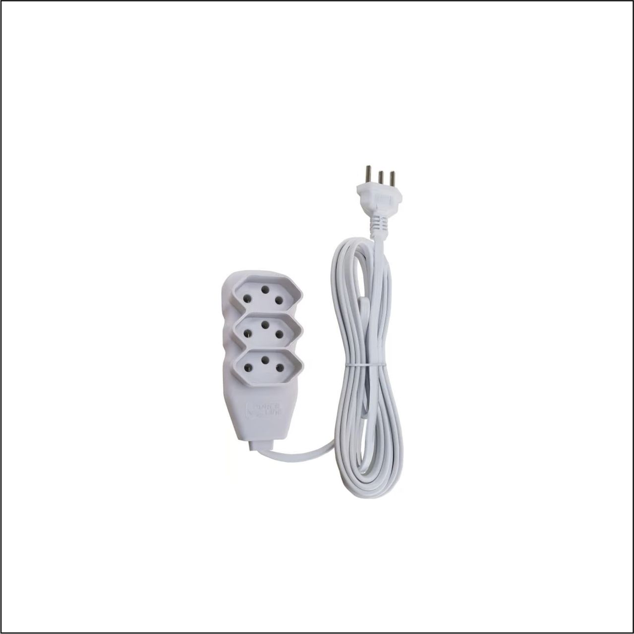 EXTENSAO 2P+T 0,75 10A BCA 1MTS - CÓDIGO: 180200249