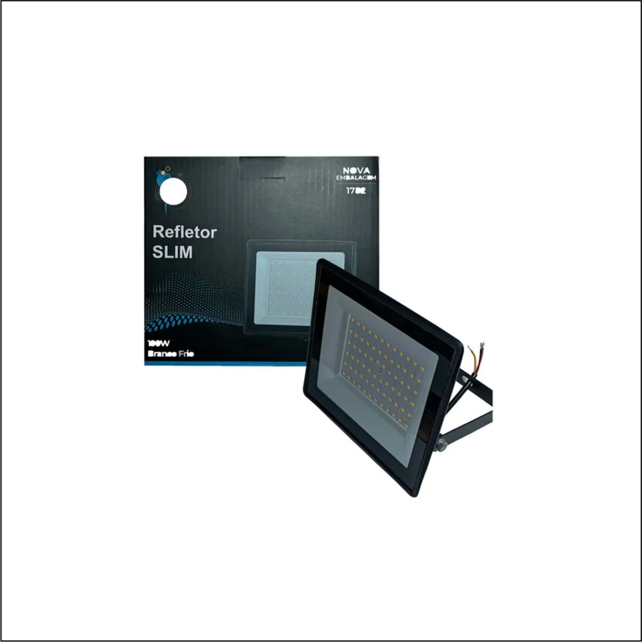 REFLETOR 100W BF 6500K - CÓDIGO: BLR-100G PT/BF