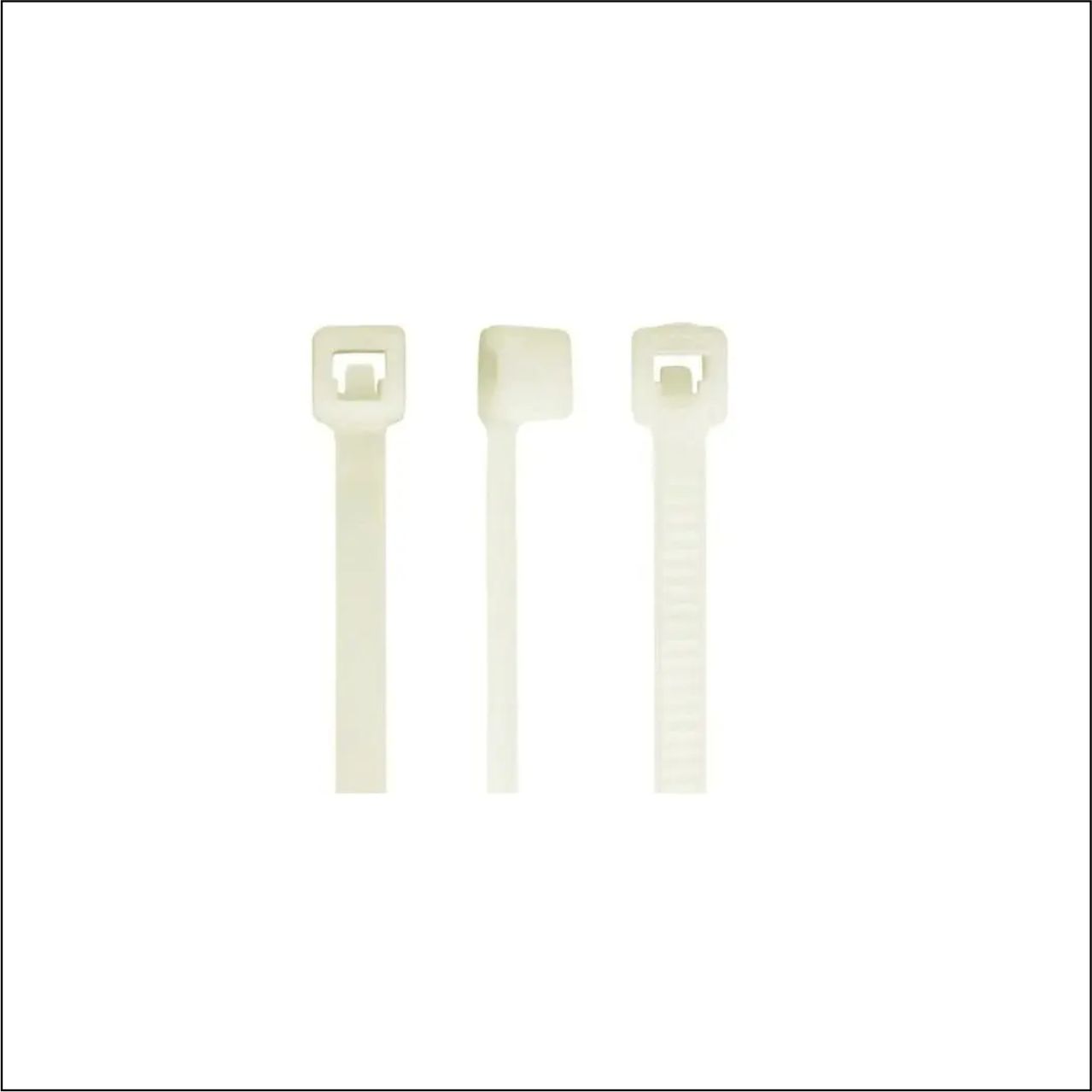 ABRAÇADEIRA DE PLAST TRANSP 7,6X400 - CÓDIGO: 8884