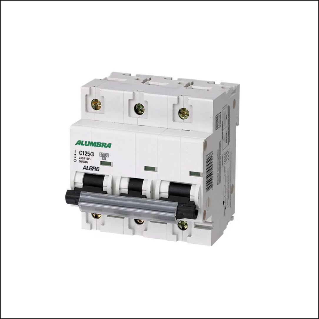 DISJUNTOR 2PX125A CURVA C ALUMBRA - CÓDIGO: 9351