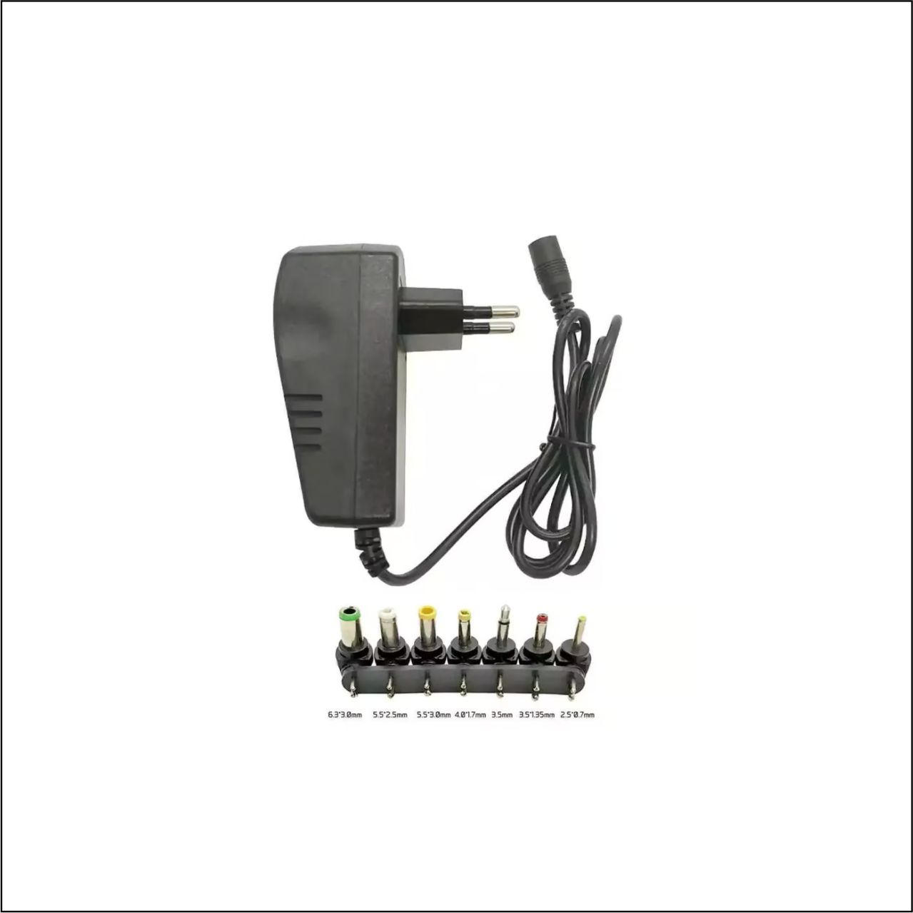 FONTE 3A 12V 30W CARREGADOR - CÓDIGO: BFA-3A/12V2.1MM