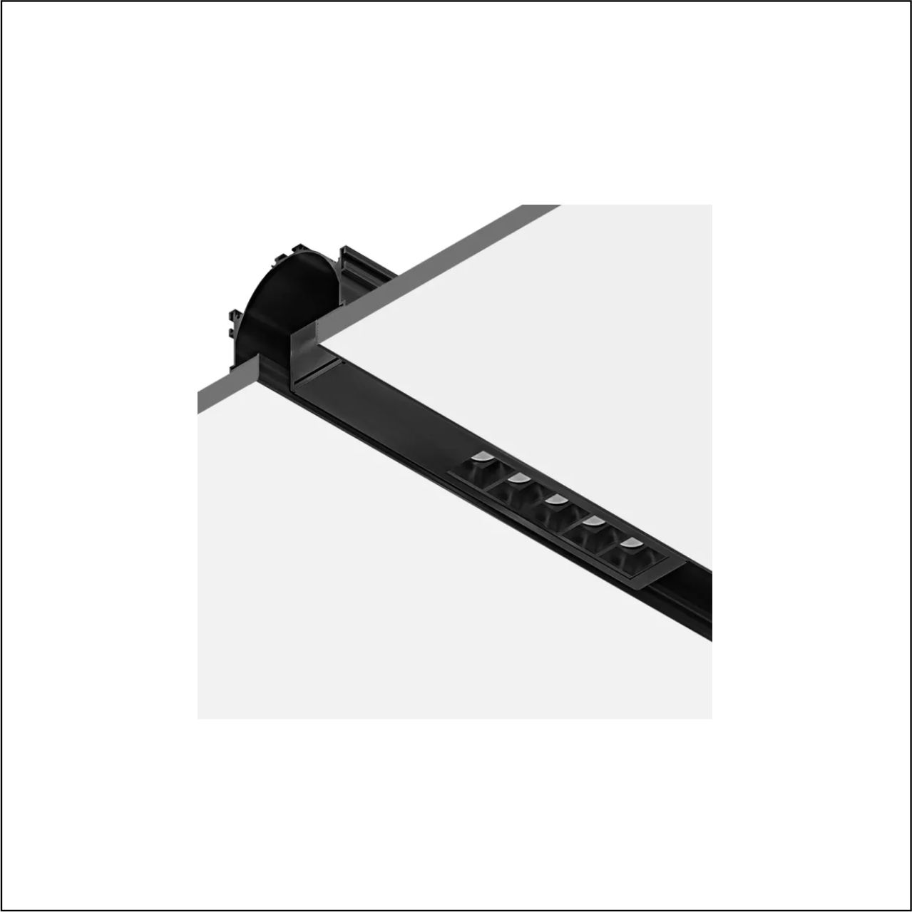 ACESSORIO PARA LUMINARIA LINEAR LED PRO PT - CÓDIGO: BLFT-PRO-KIT5-PT