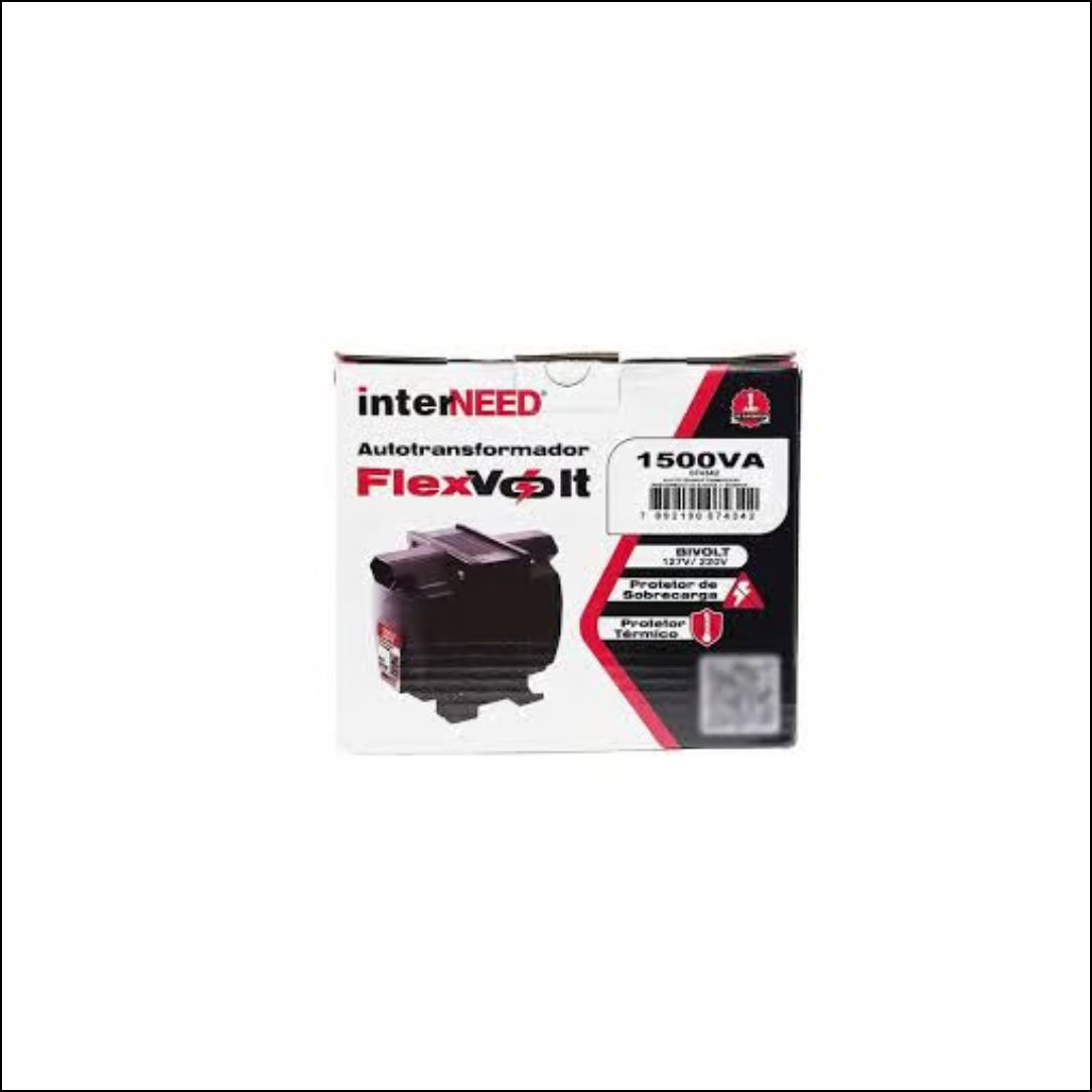AUTO TRANSFORMADOR FLEXVOLT 1500VA - CÓDIGO: 74342