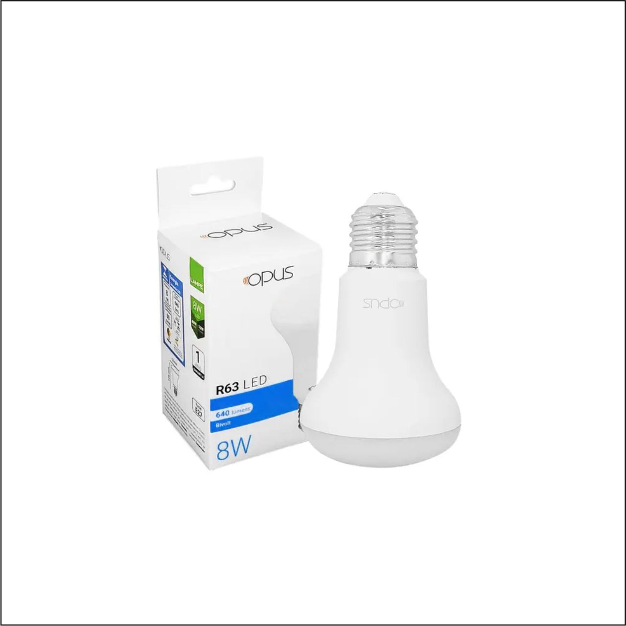 LÂMPADA R63 8W 6500K BIV REG 58112 - CÓDIGO: 34232