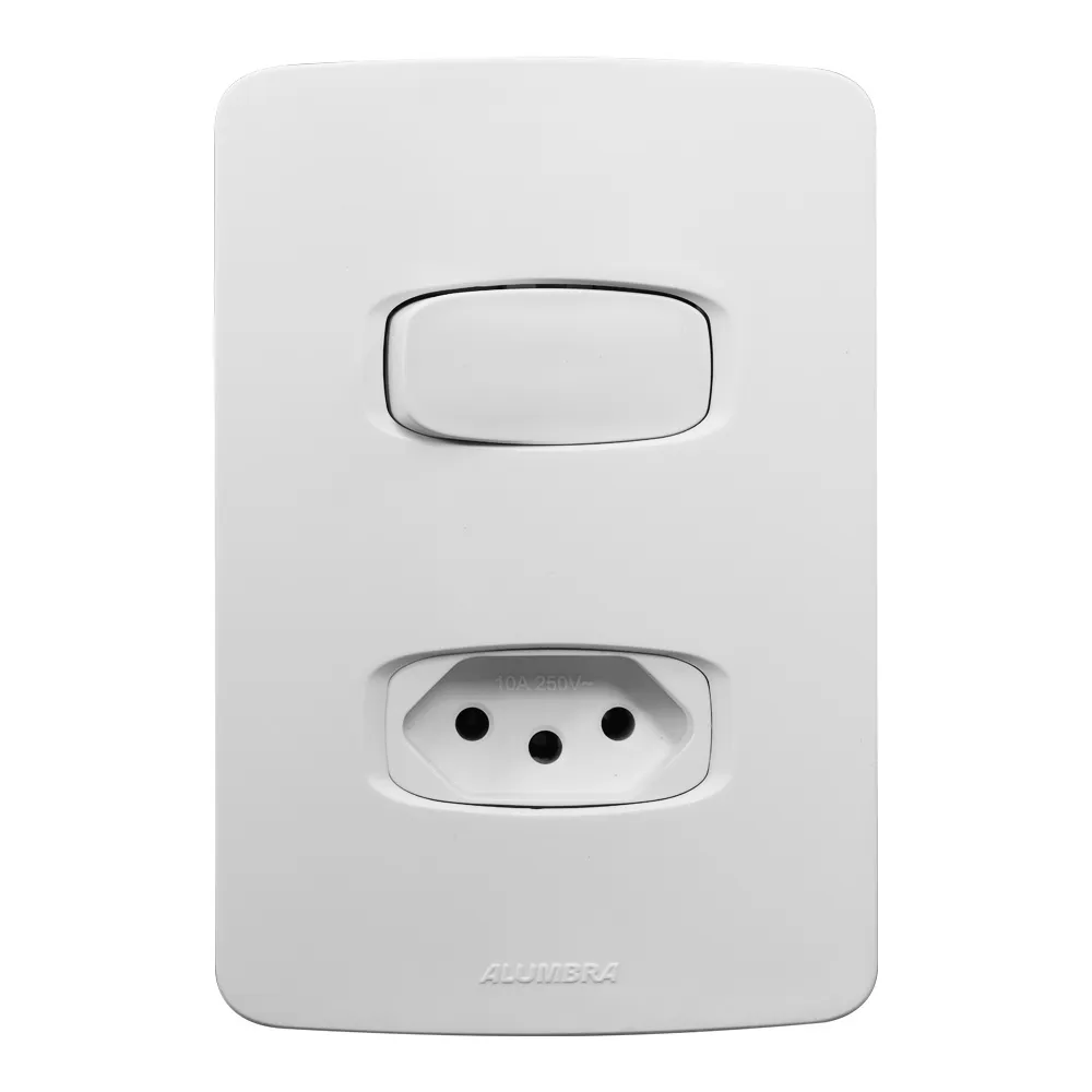 INTERRUPTOR INTER 10A 250V BR - CÓDIGO: 6055