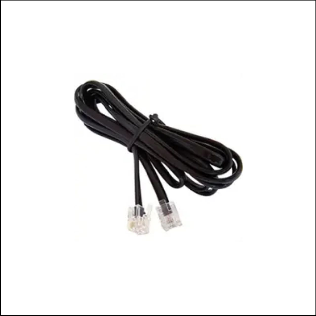 EXTENSÃO FAX JACK JACK LISA 5 MT PRETA - CÓDIGO: 197505