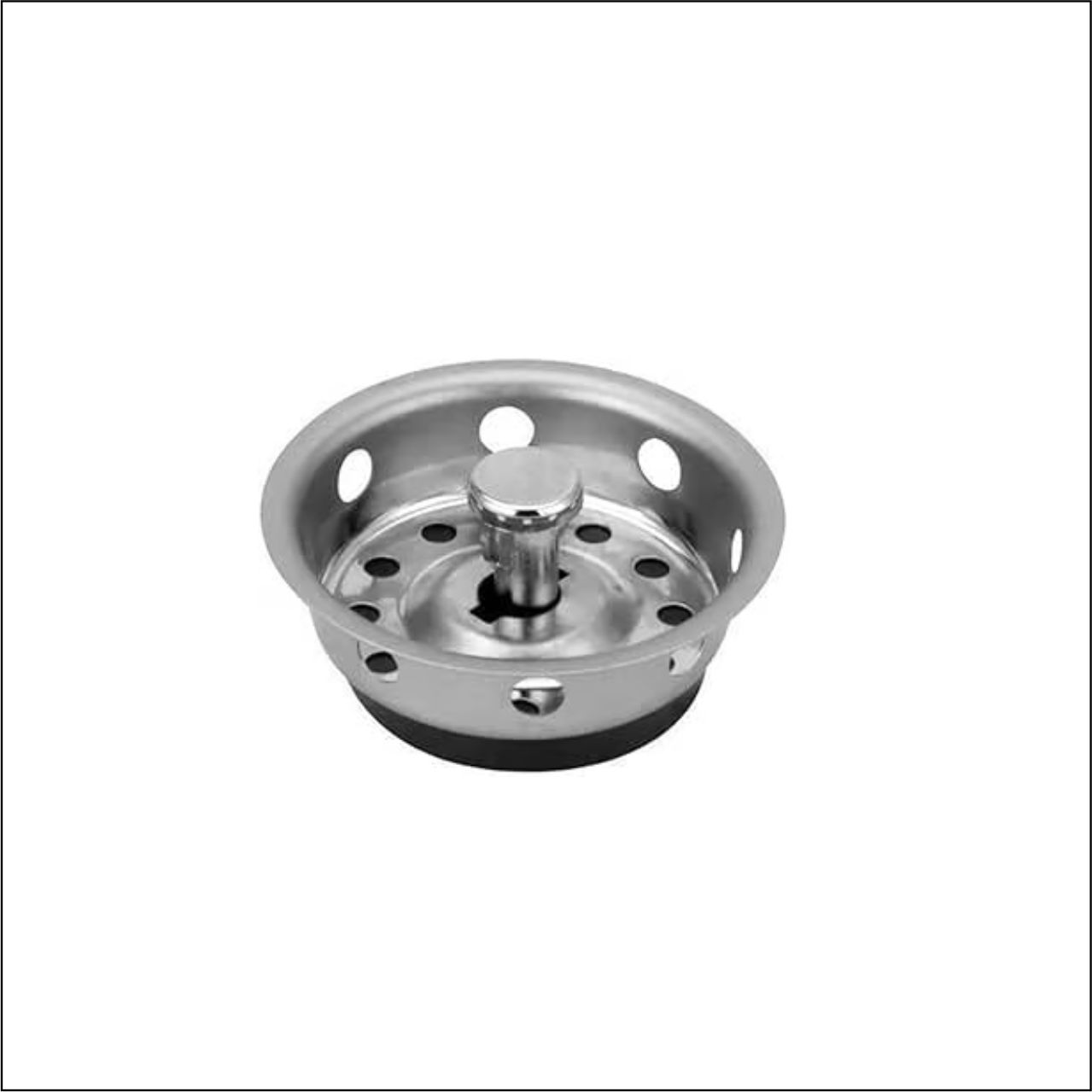 CESTA METAL P/ VALVULA AMERICANA INOX 3.1/2 - CÓDIGO: 10-742