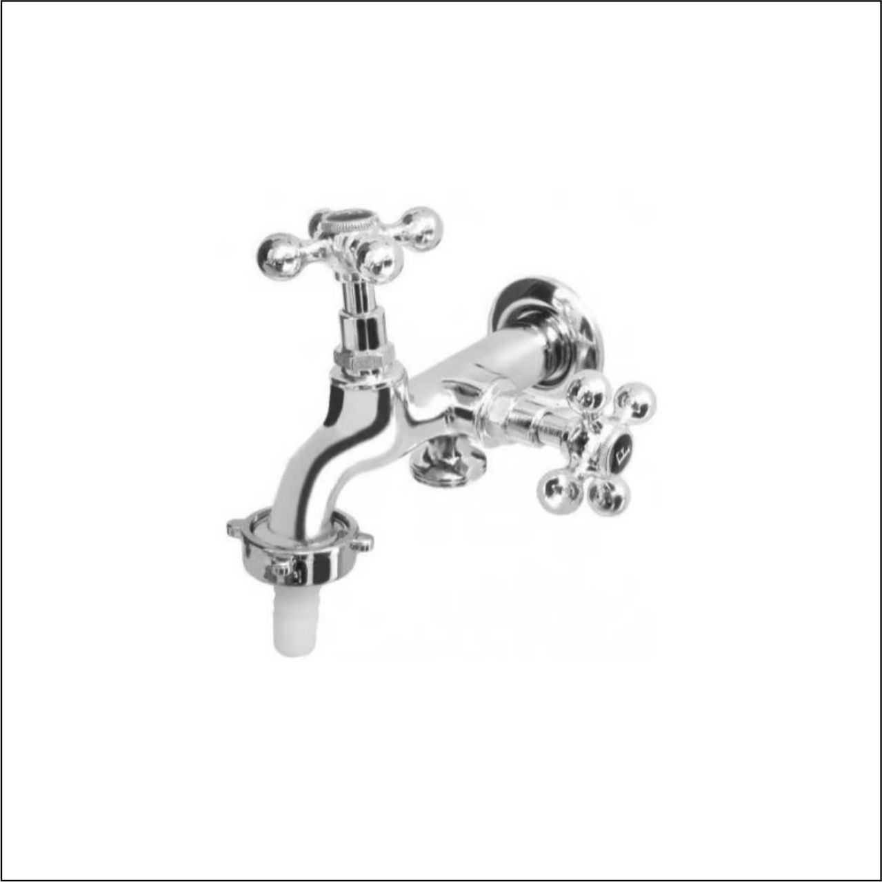 TORNEIRA CROMADA TANQUE MAQUINA C33 1/4X3/4 DN15 - CÓDIGO: 1131-33