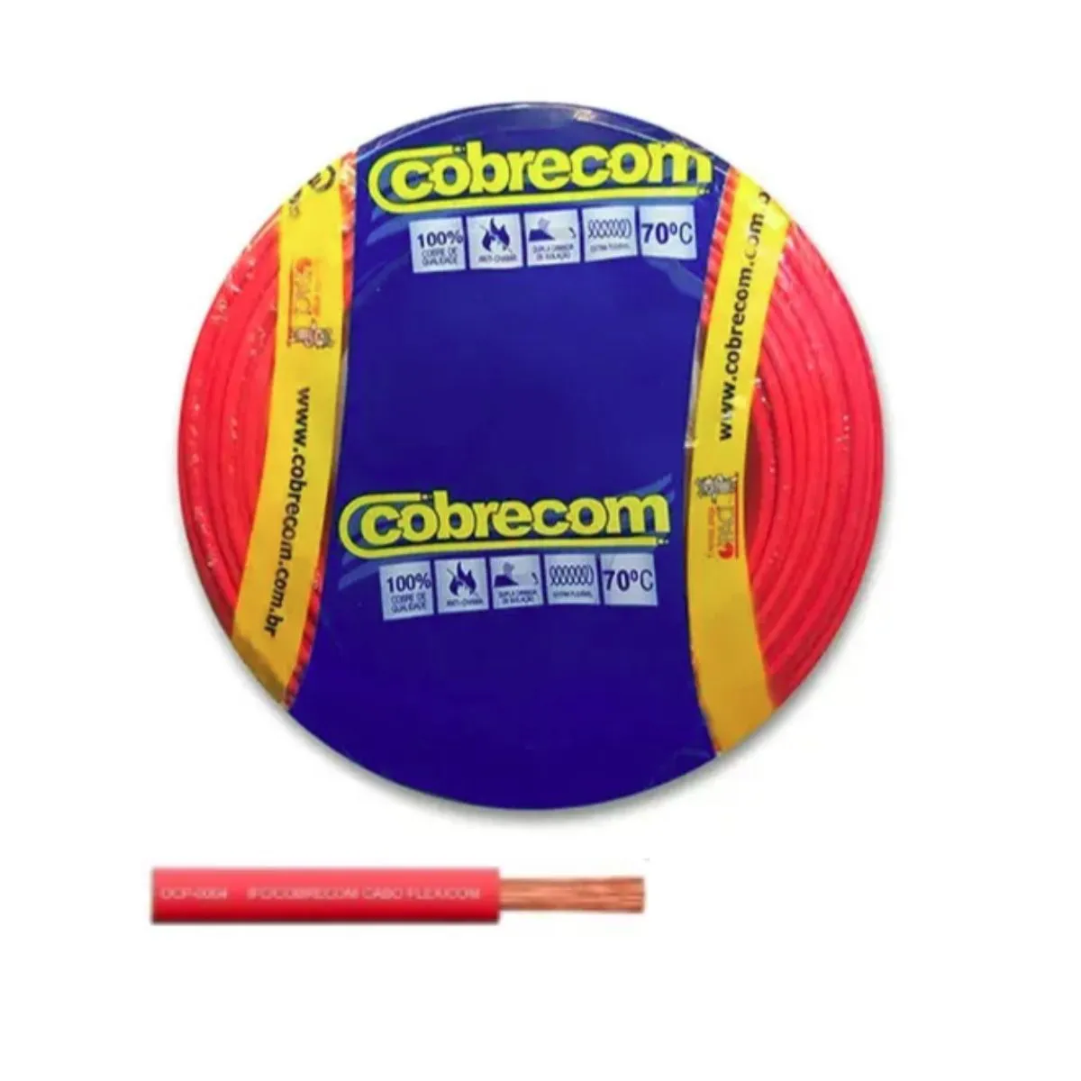 CABO FLEX 2,5MM 750V VM - CÓDIGO: 1150506401 - VENDIDO POR METRO