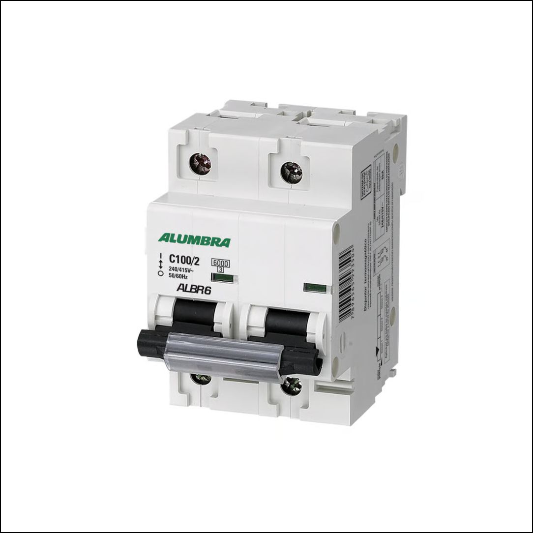 DISJUNTOR 2PX100A 240/415V DR - CÓDIGO: 8575