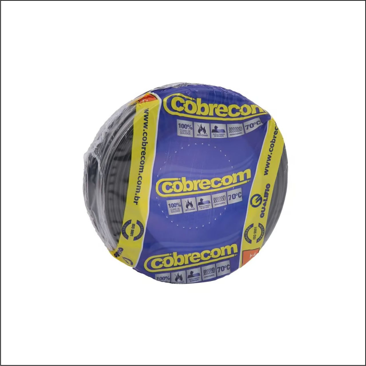 CABO FLEX 6,0MM 750V PT - CÓDIGO: 1150704401 - VENDIDO POR METRO