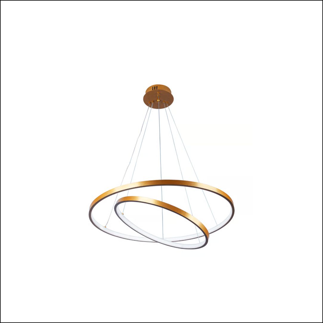 PENDENTE MAJESTIC 2 ANEIS 40X60CM BC 3000/4000/6500K - CÓDIGO: 742220012