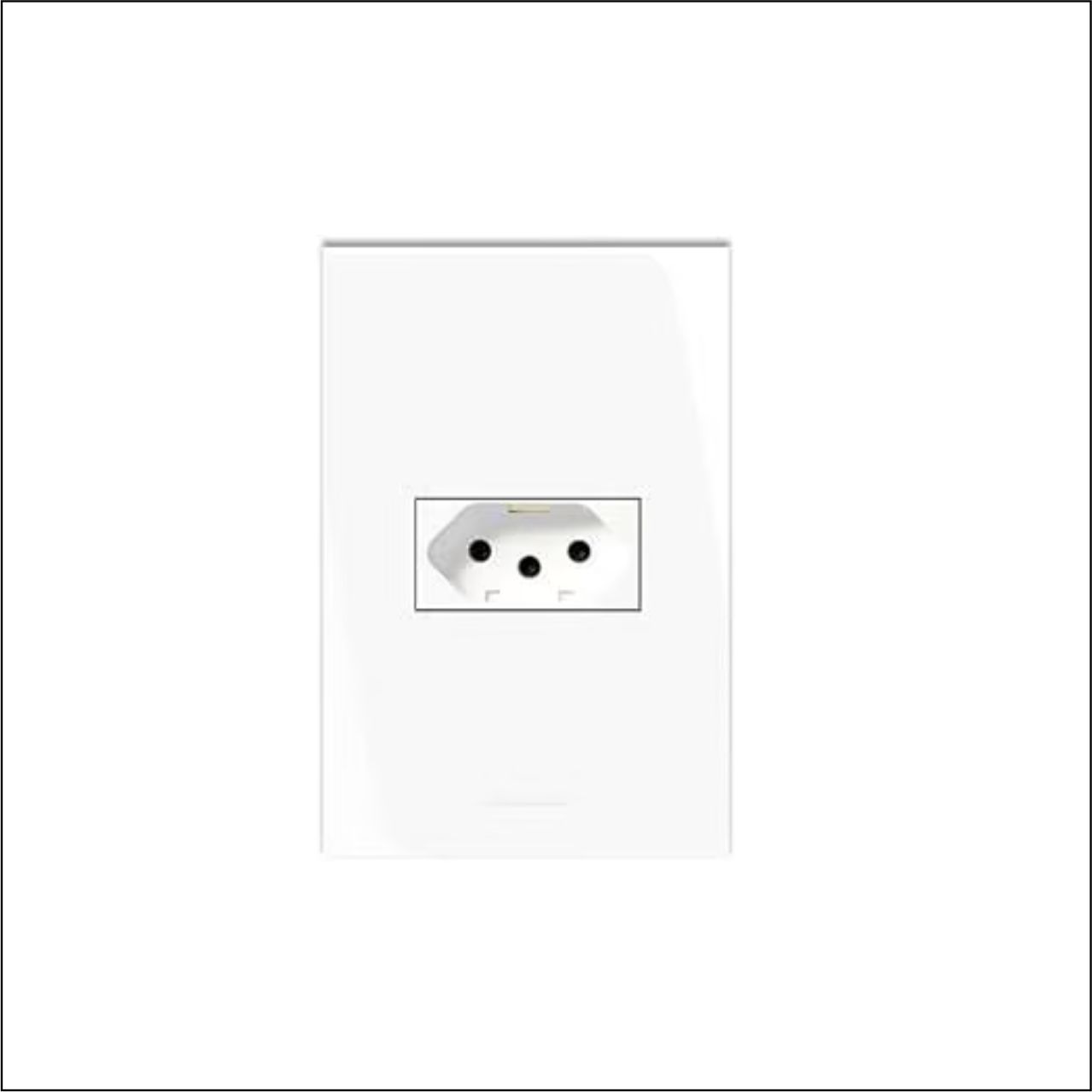 TOMADA PADRAO NBR 10A 250V BR - CÓDIGO: 6079