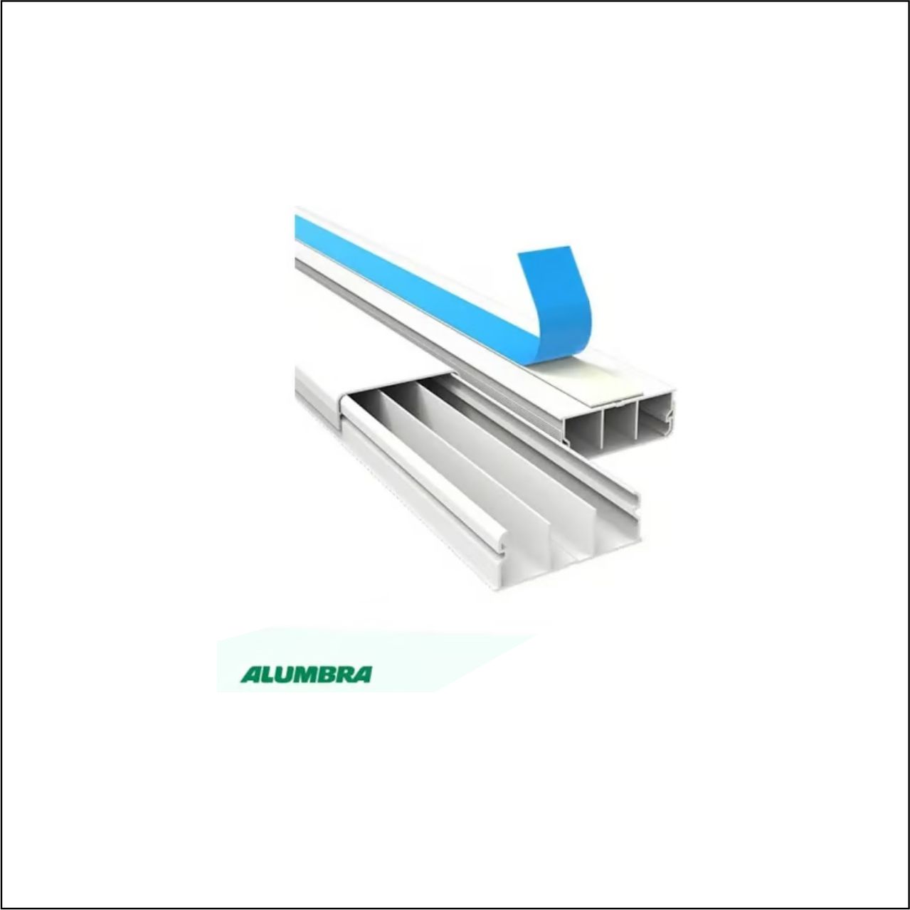 CANALETA C/TAMPA 50X20X2000MM BR - CÓDIGO: 6250