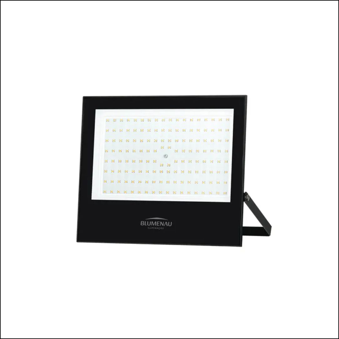 REFLETOR PLAY ALUM 150W IP66 3000K 78LM P/W - CÓDIGO: 78150300