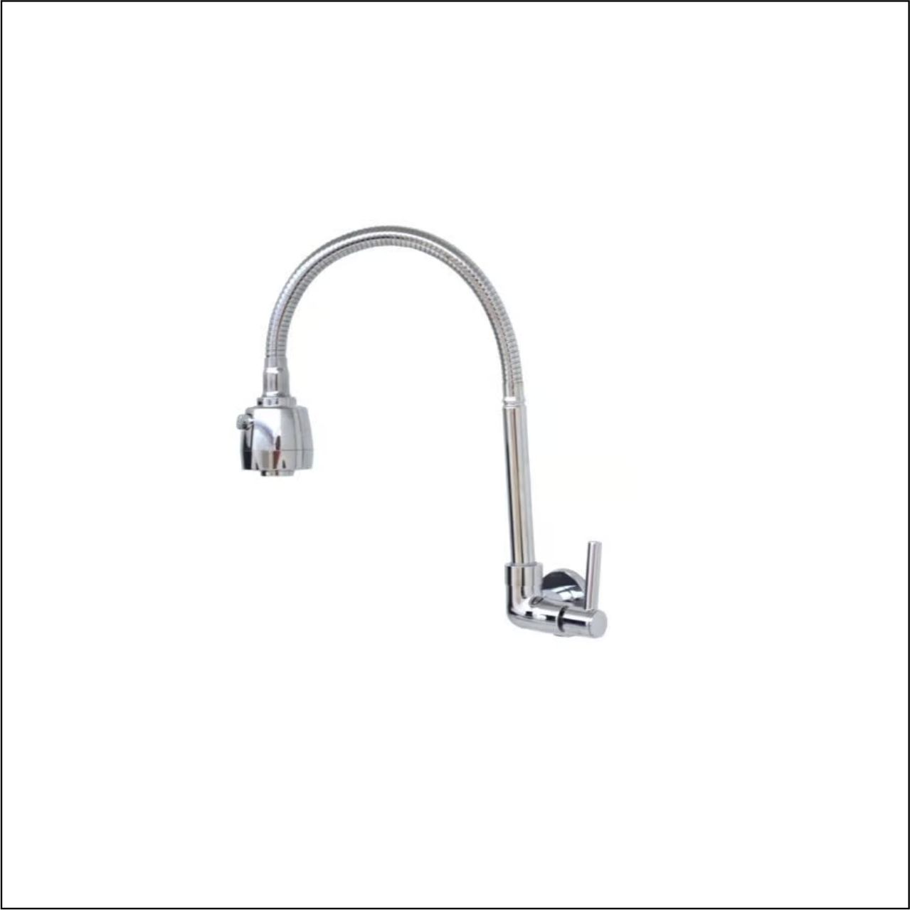 TORNEIRA CROMADA BICA MOVEL MESA JR C55 1/4 VOLTA DN15 - CÓDIGO: 3162-55