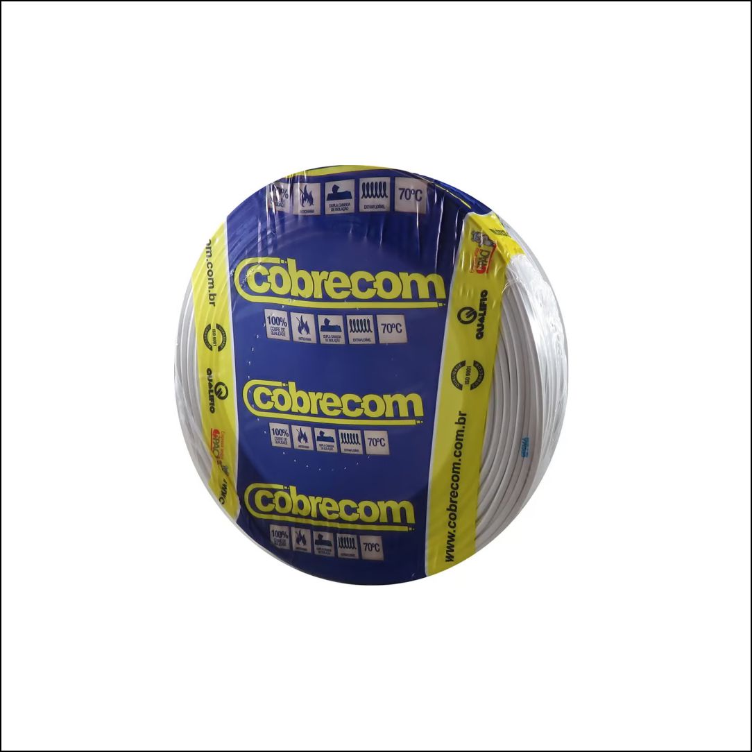 CABO FLEX 2,5MM 750V BR - CÓDIGO: 1150503401 - VENDIDO POR METRO