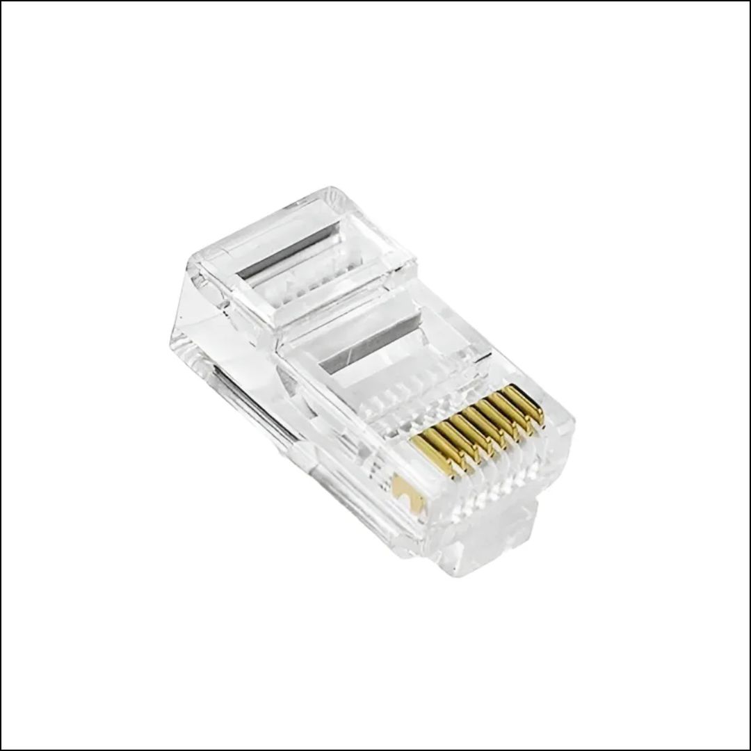 CONECTOR MACHO RJ45 5E 8VIAS - CÓDIGO: 25306