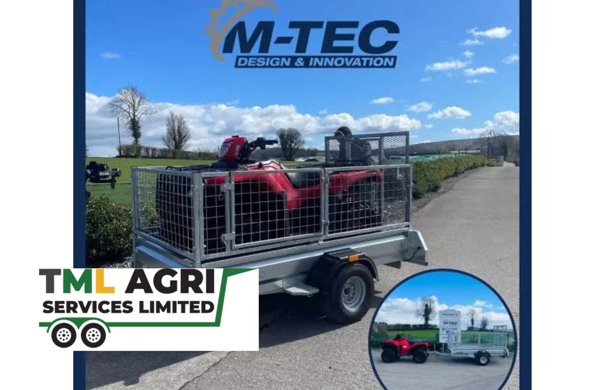 7.6FT x 4.4FT Quad Master Trailer