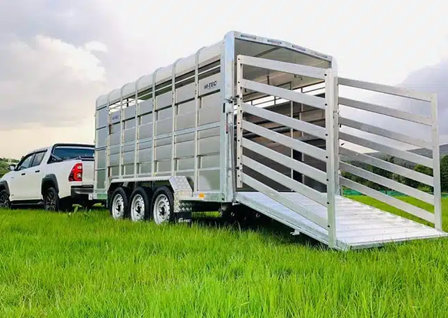 M-Tec 12 x 6 Livestock Trailer