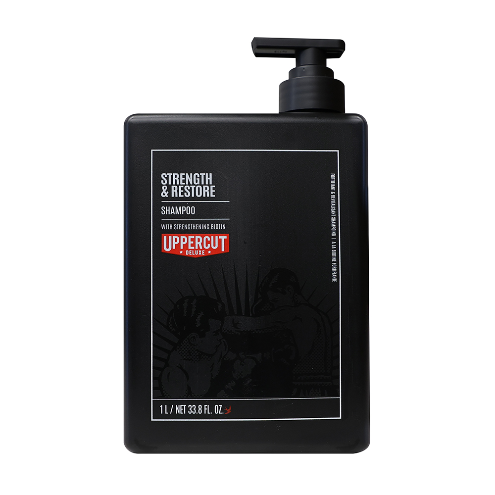 Uppercut Deluxe Strength and Restore Shampoo plaukų šampūnas 1l