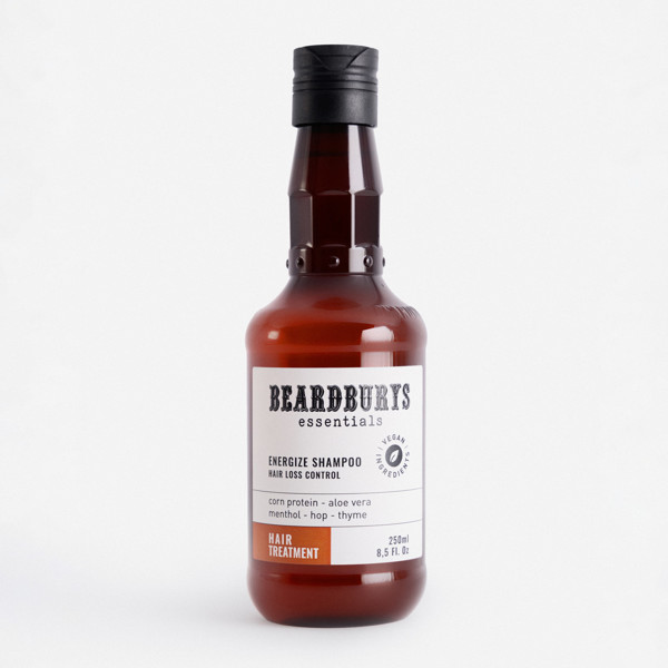Beardburys Essentials Plaukus stiprinantis šampūnas, 250ml