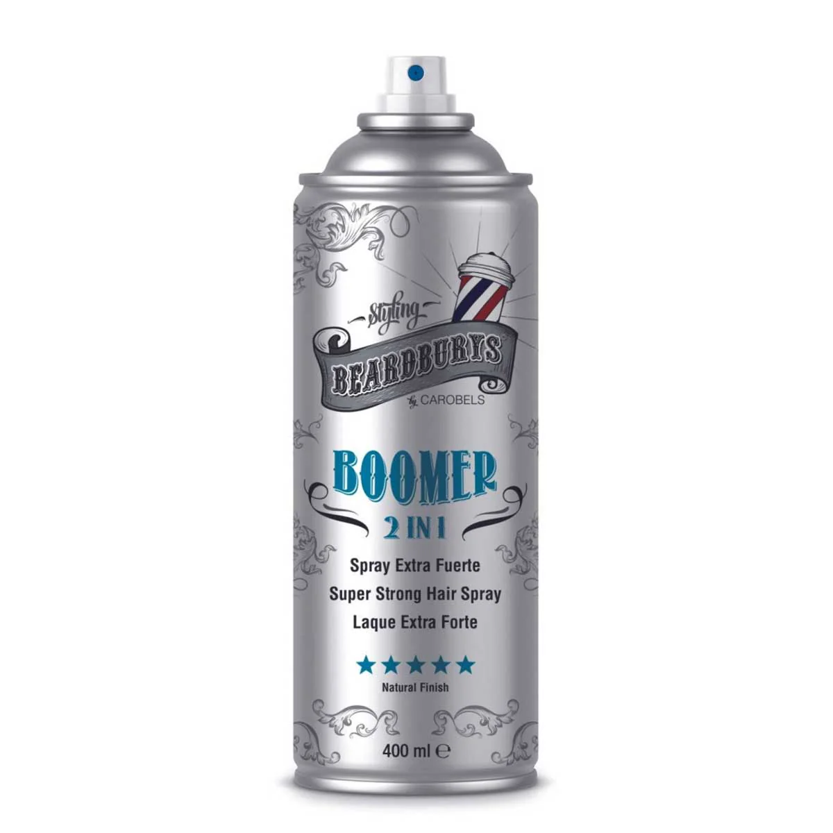 Beardburys Boomer 2in1 Extra-Strong Spray Plaukų lakas 400ml