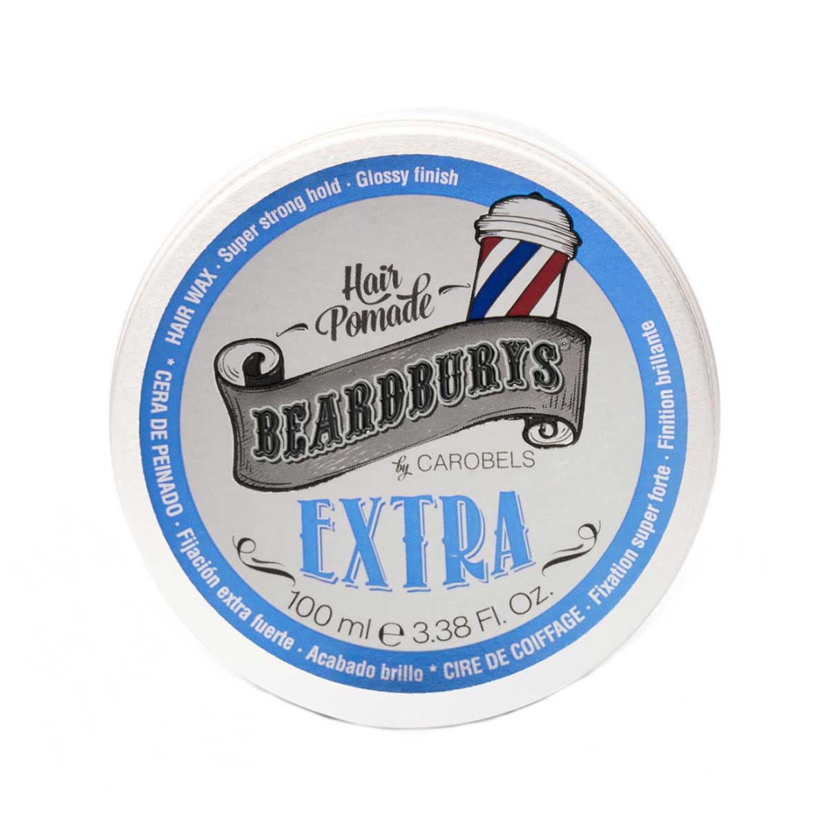 Beardburys Stipriai fiksuojanti vandens pagrindo pomada Extra Strong Pomade 100 ml