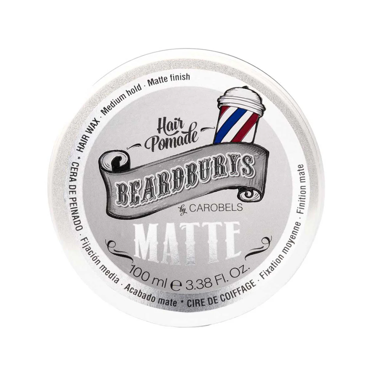 Beardburys Matte Hair Pomade Matinio efekto plaukų pomada 100ml