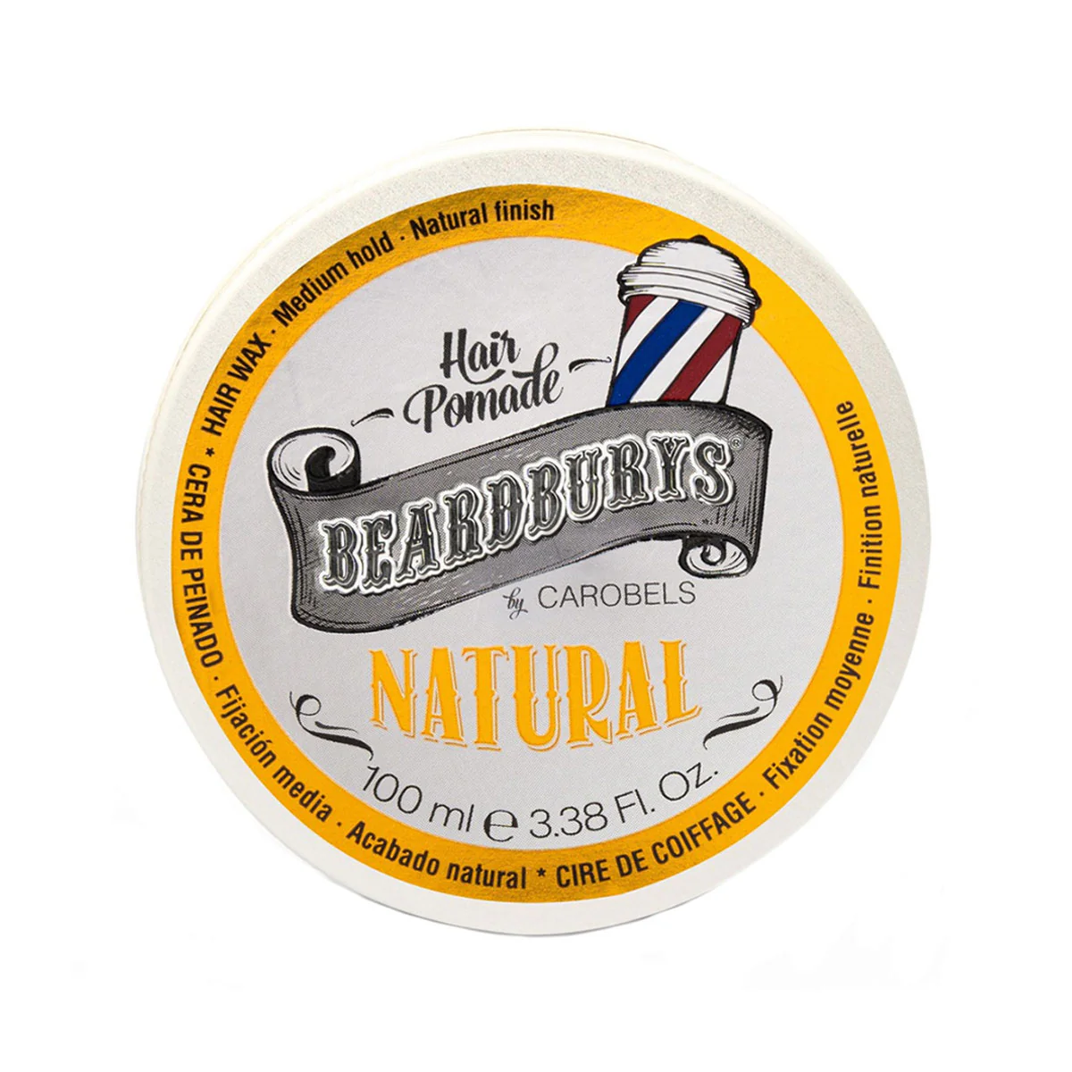 Beardburys kreminės konsistencijos Vidutinės fiksacijos pomada 100ml