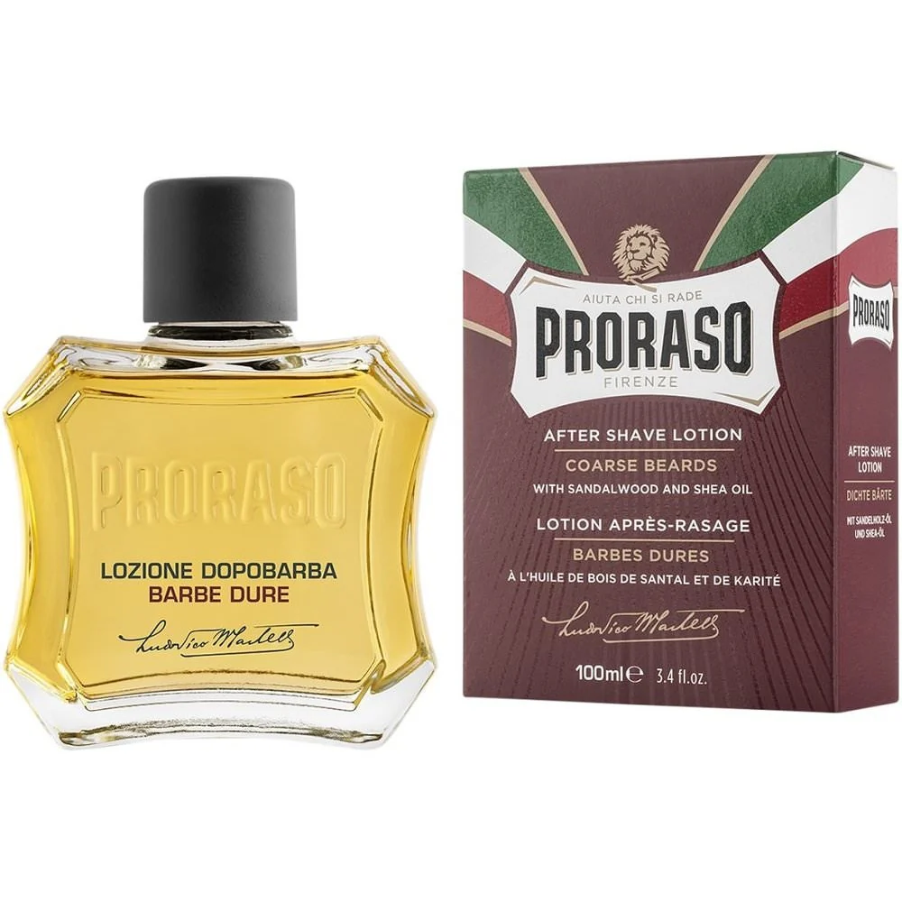 Proraso After Shave Lotion Moisturizing and Nourishing Maitinantis losjonas po skutimosi 100ml