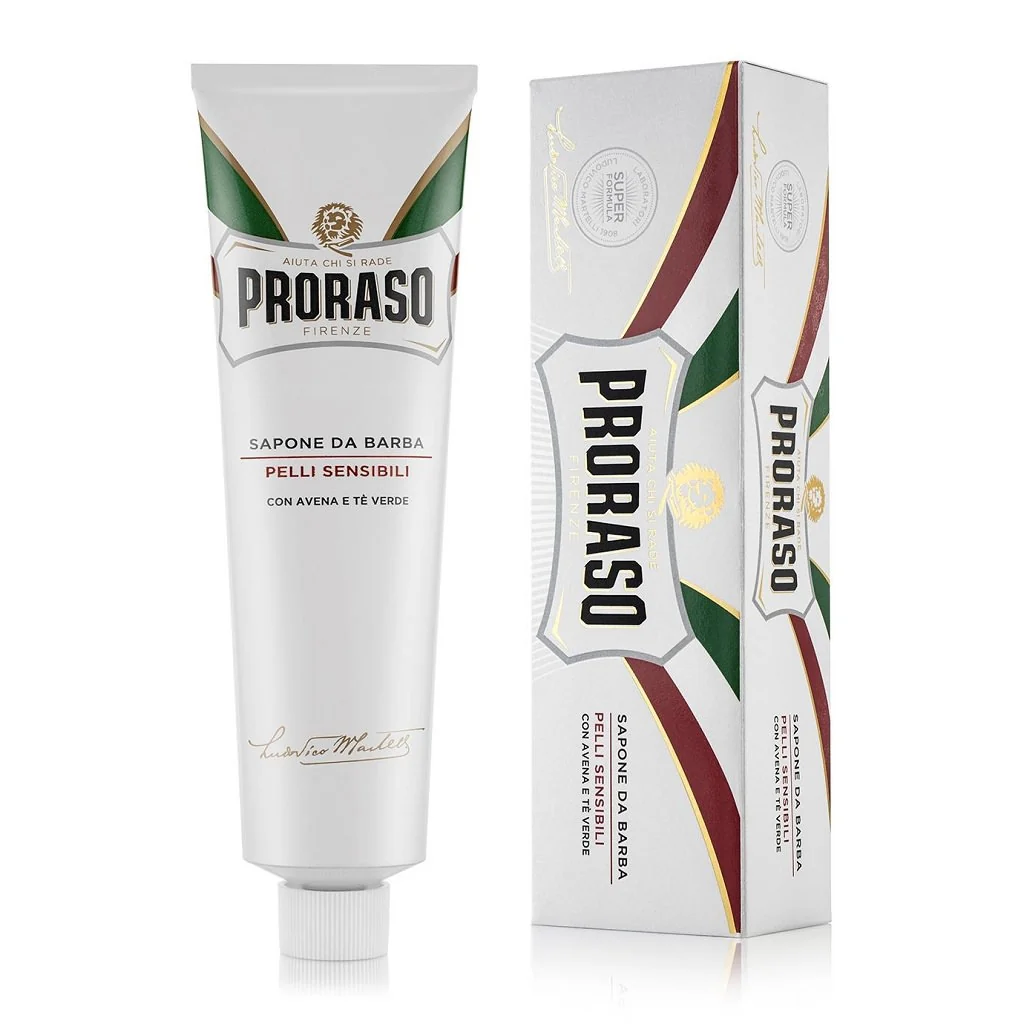 Skutimosi kremas jautriai veido odai Proraso White, 150 ml